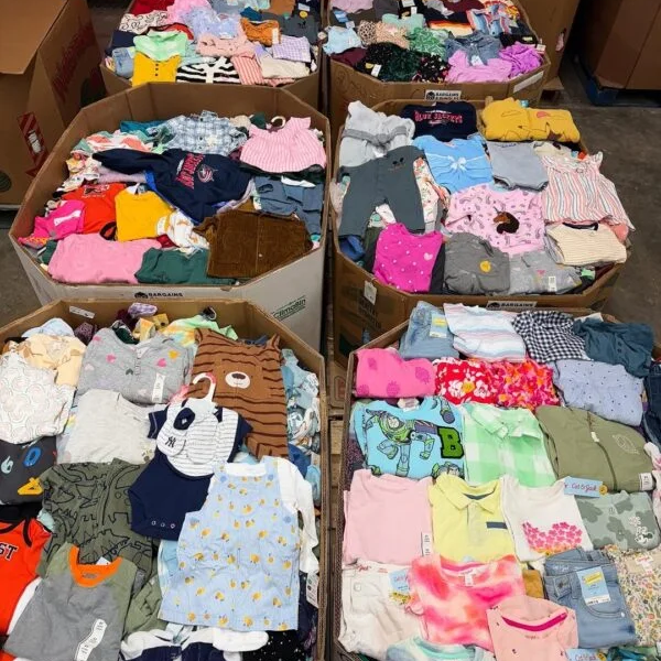 Baby Clothing Pallets