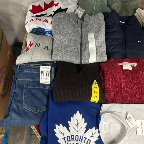 Mixed Apparel Pallets